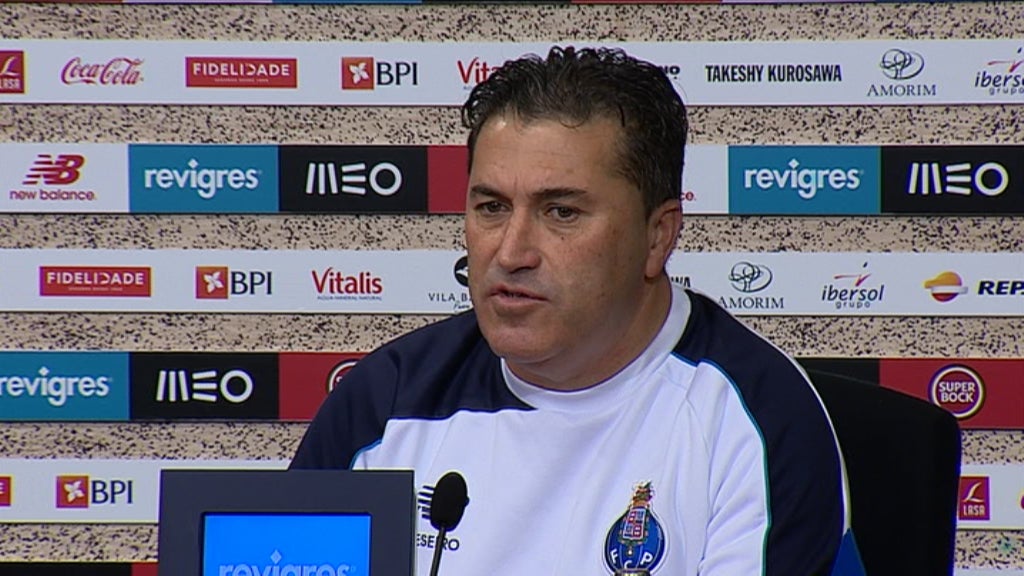 Futebol: Conferência de imprensa de José Peseiro