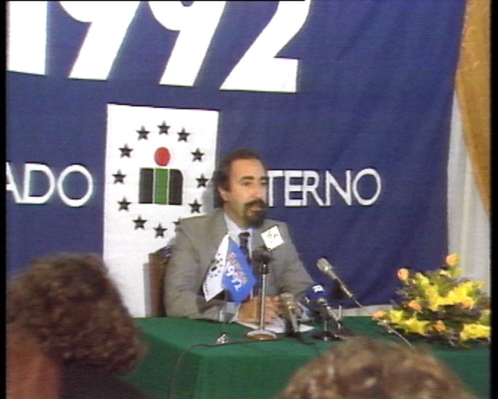 Conferência de imprensa de Vítor Martins