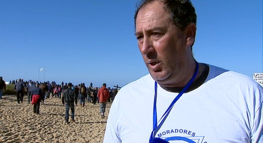 Protestos na Ria Formosa