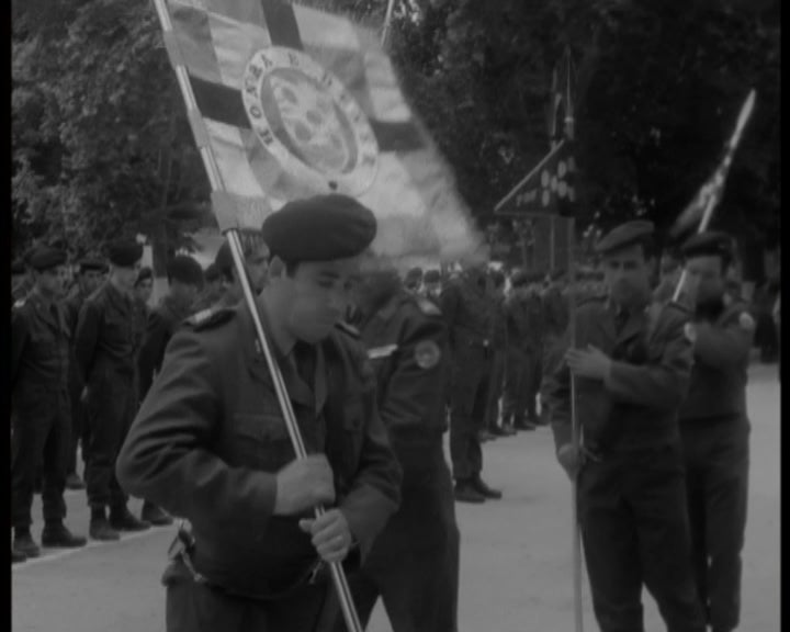 Despedida no Regimento de Artilharia Ligeira em Penafiel