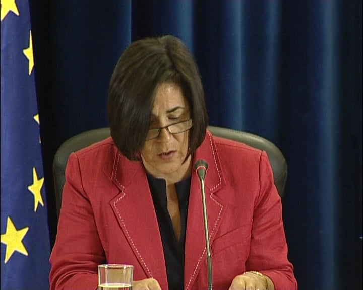 Conferência de imprensa de Helena André