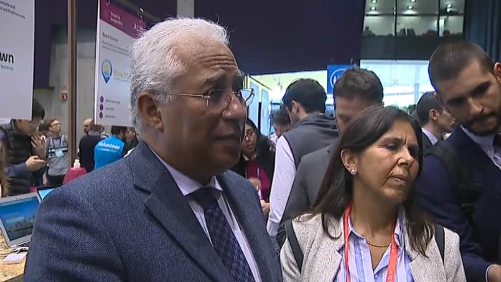 António Costa na Web Summit