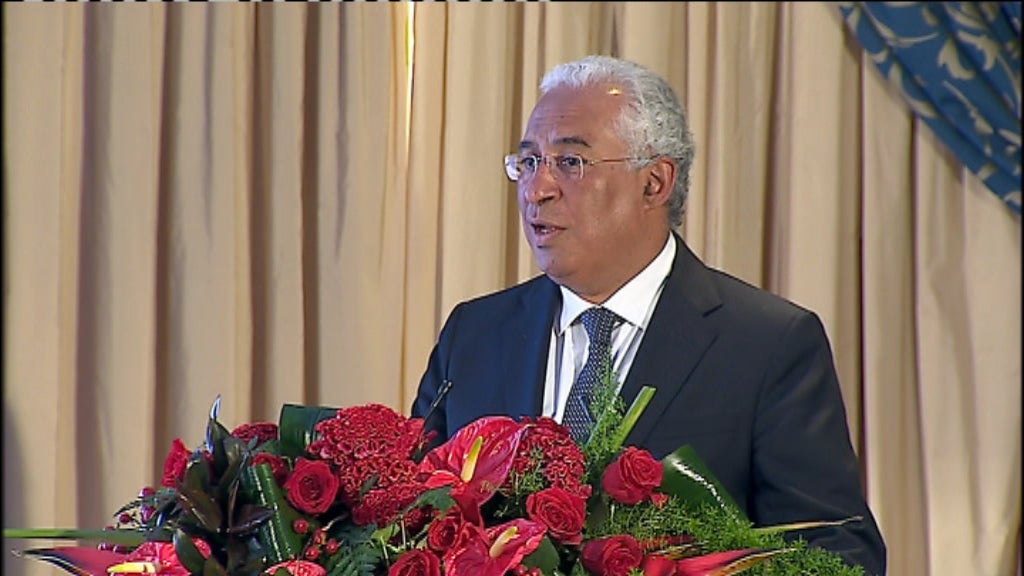 Cerimónia de lançamento do voo Lisboa – Pequim