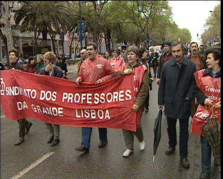 Manifestação em Lisboa
