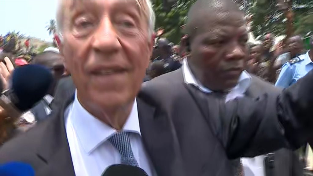 Visita de Marcelo Rebelo de Sousa a Angola