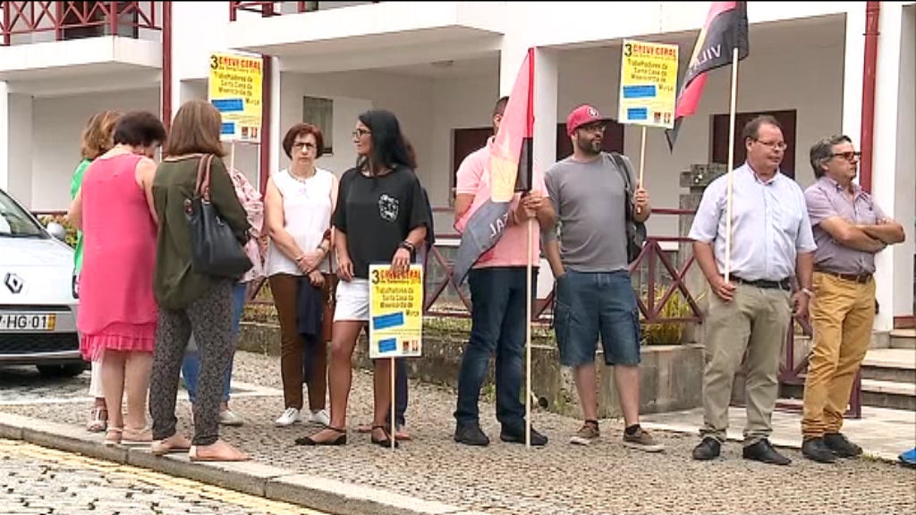 Greve de funcionários da Misericórdia