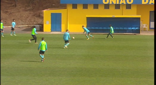 Futebol: Treino Clube de Futebol União