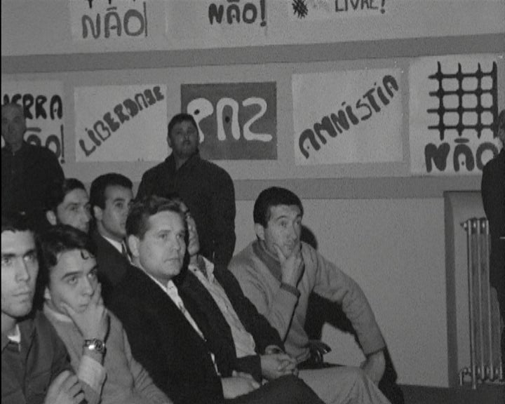 Comício da Comissão Democrática Eleitoral em Santarém