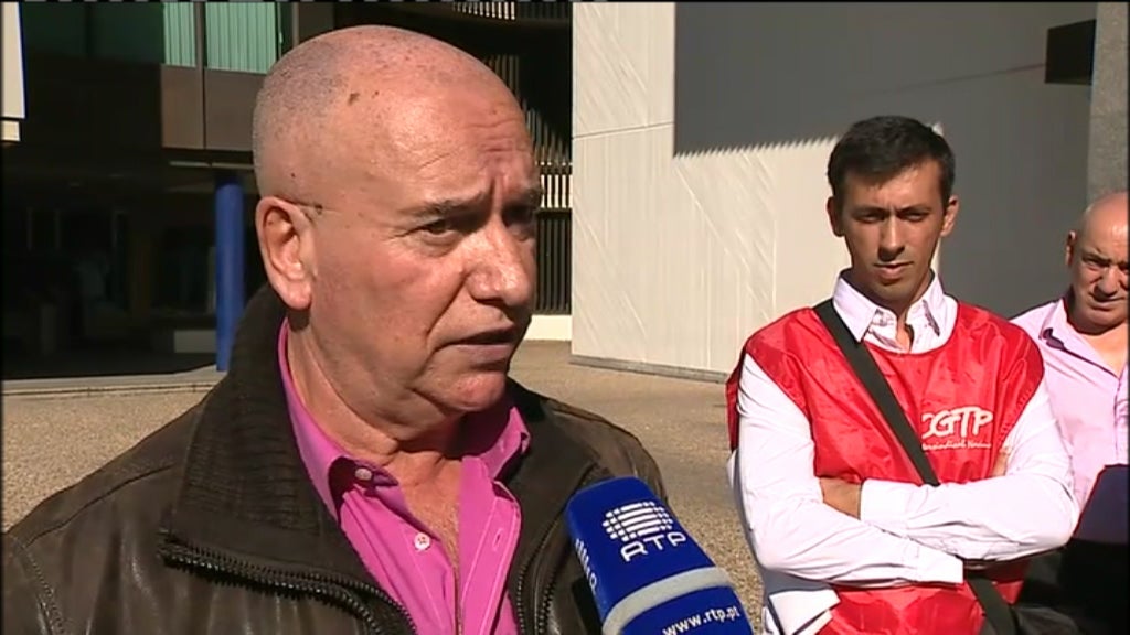 Greve dos trabalhadores dos Call Center da PT- Meo