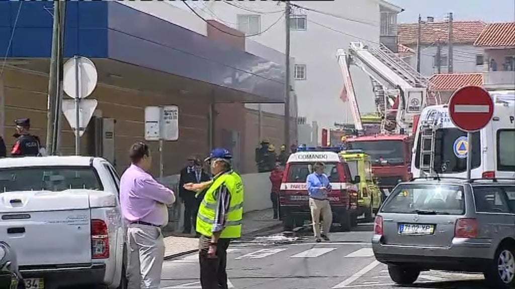 Queda de avioneta em Tires