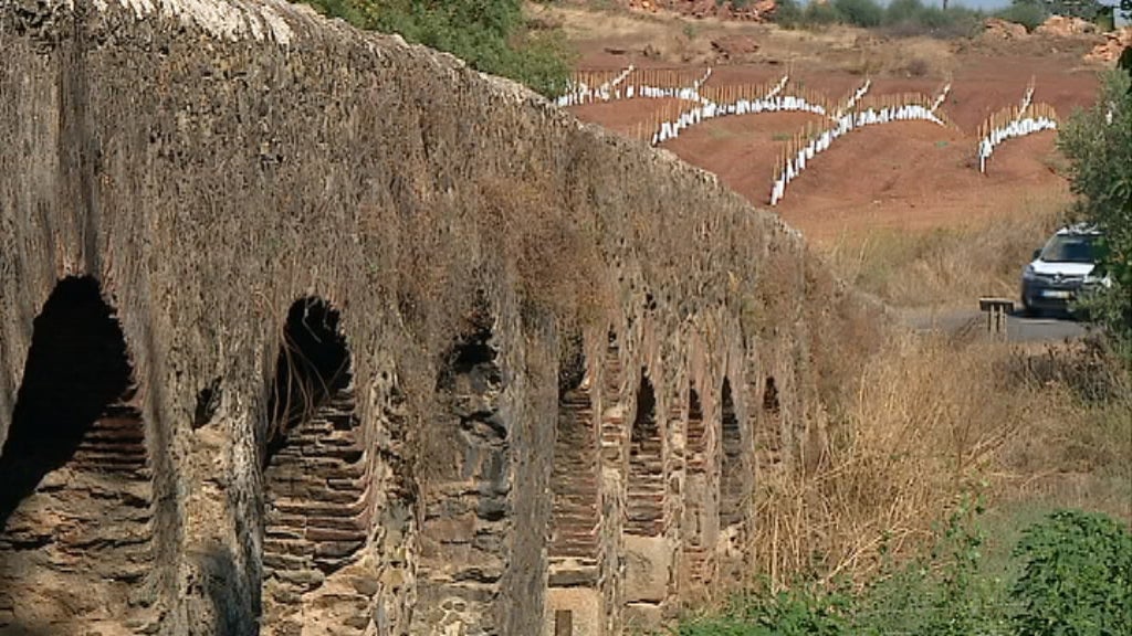 Ponte Romana danificada