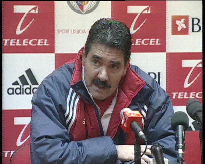 Futebol: treinos do S.L. Benfica