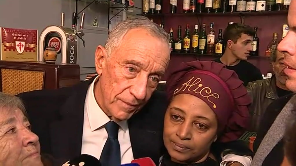 Marcelo Rebelo de Sousa numa mensagem de Natal