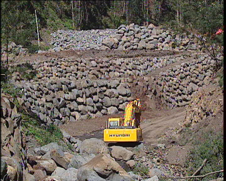 Extração de inertes na Madeira