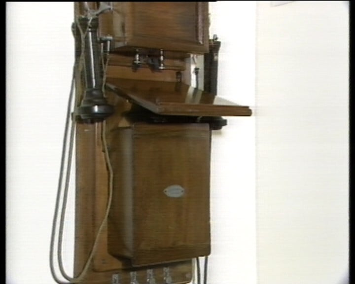 Exposição sobre a invenção do telefone