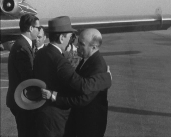 Chegada de Franco Nogueira a Lisboa