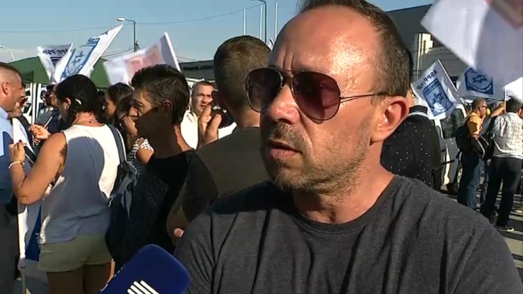 Protesto dos polícias