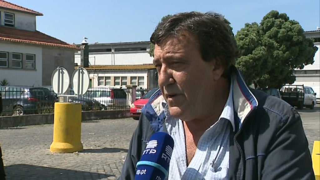 Protestos na lota de Matosinhos