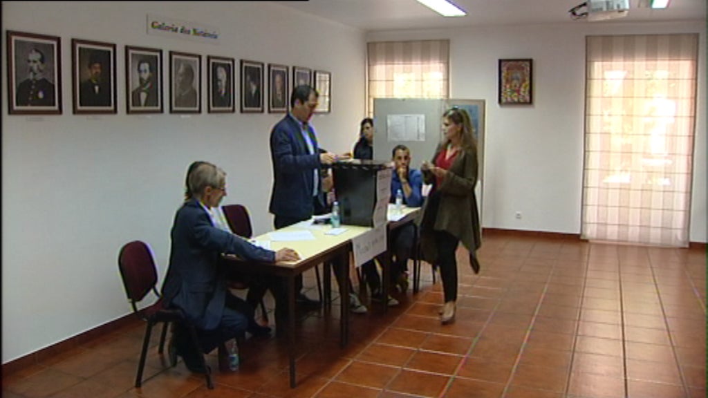 Número de eleitores nos Açores