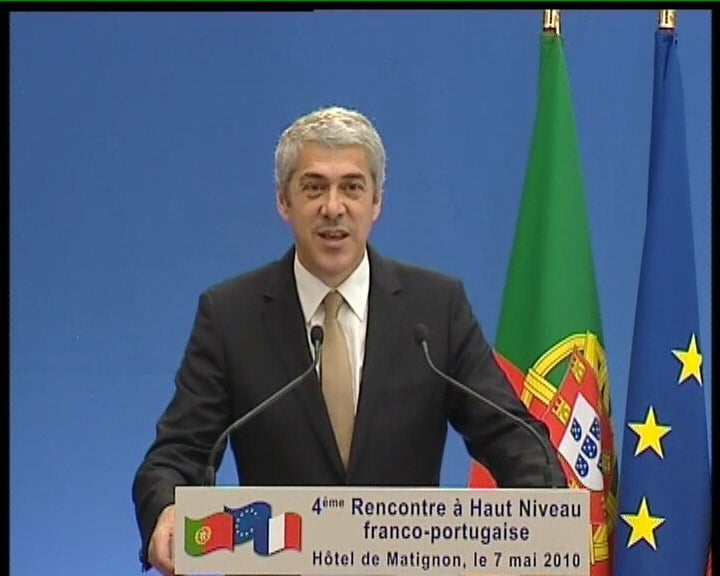 José Sócrates sobre o investimento público