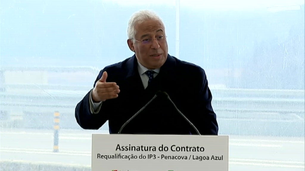 Conferência de imprensa de António Costa