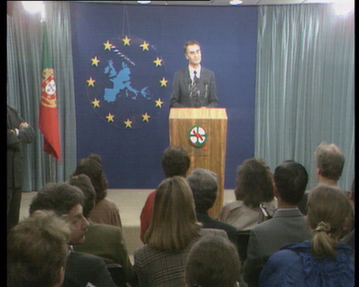 Conferência de imprensa de Cavaco Silva