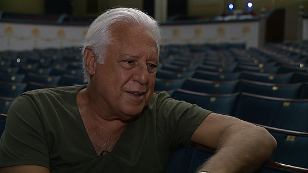 Ator António Fagundes em Portugal