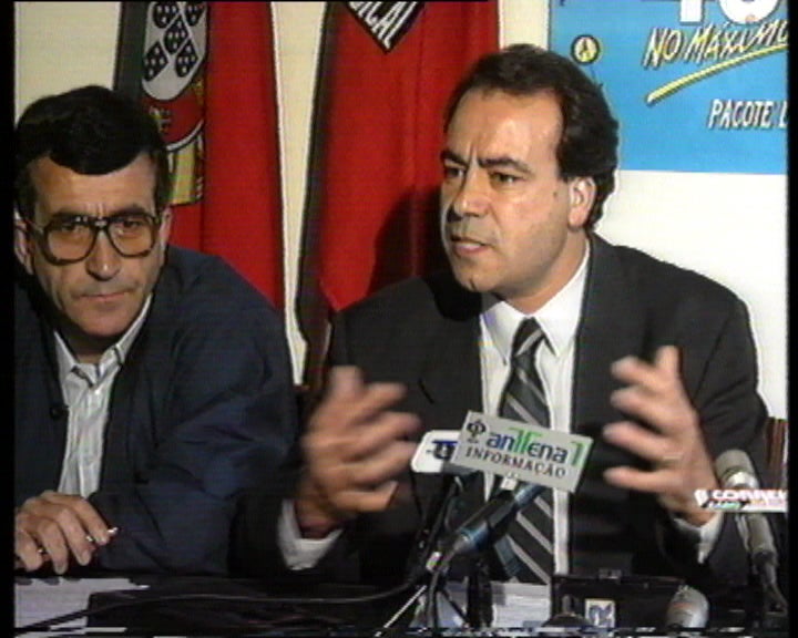 Conferência de imprensa da CGTP