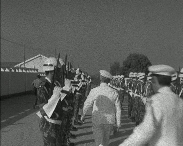 Chegada do Chefe do Estado Maior do Exército