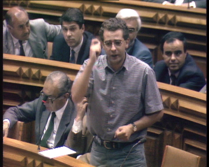 Reações na AR ao protesto do alunos na Reitoria