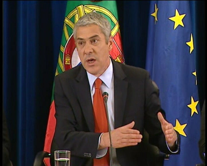José Sócrates apresenta medidas de austeridade