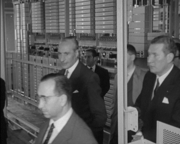 Inauguração da Secção de Fonogramas e Telegramas Telefonados