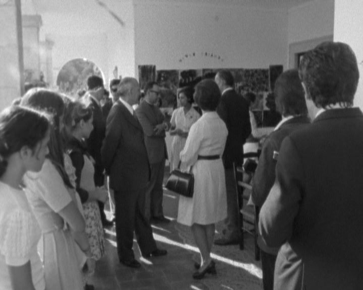 Visita de Marcelo Caetano à Mocidade Portuguesa Feminina