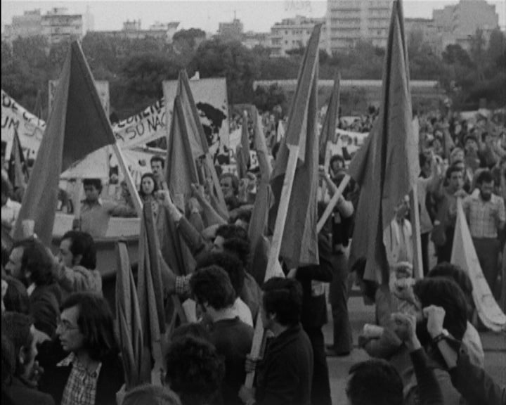 Manifestação de apoio ao MPLA em Lisboa