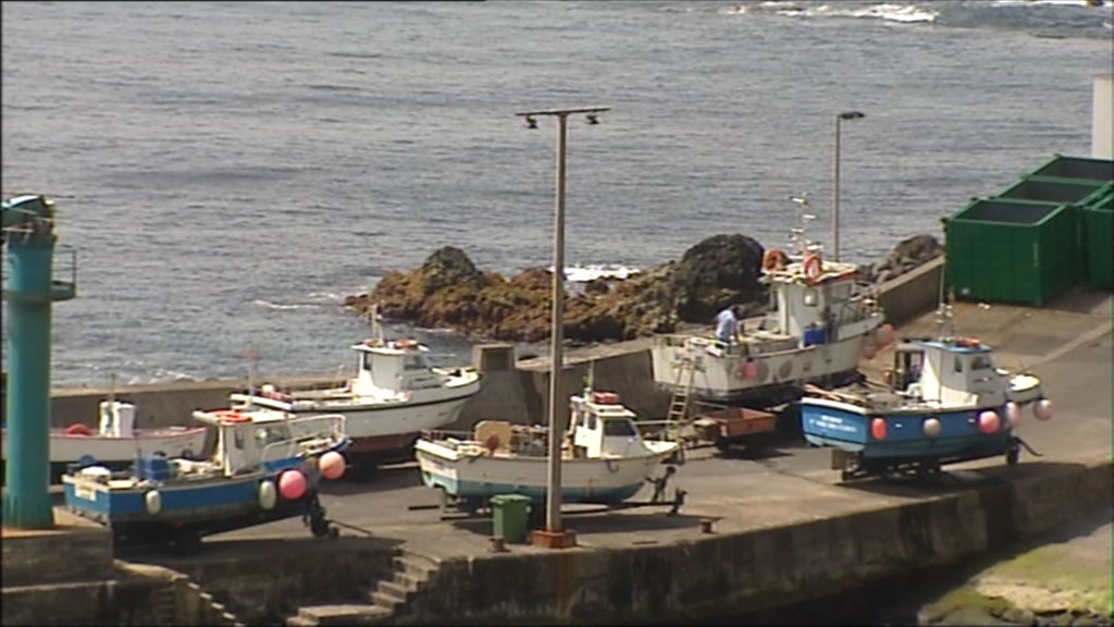 Porto da Casa na Ilha do Corvo