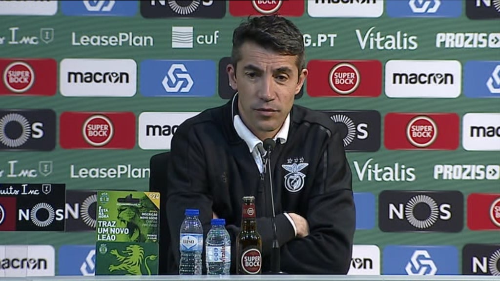 Conferência de impresa de Marcel Keizer e Bruno Lage