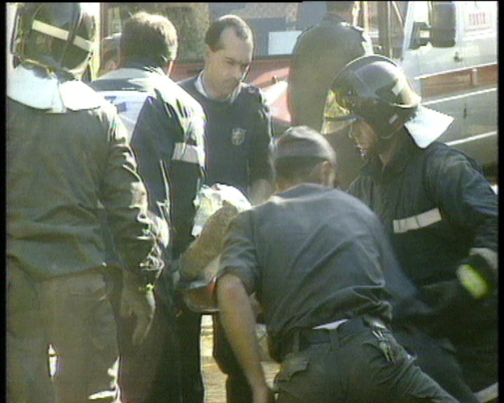 Aluimento de terras no Porto
