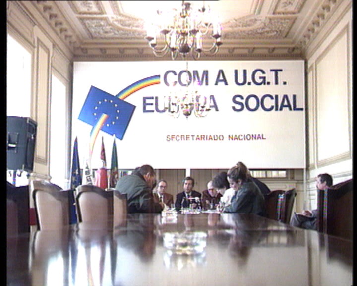 Conferência de imprensa da CGTP e UGT