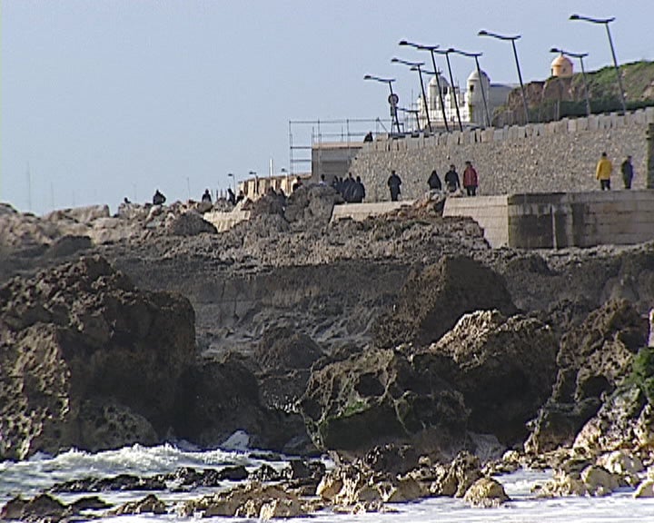 Mau tempo em Paço de Arcos