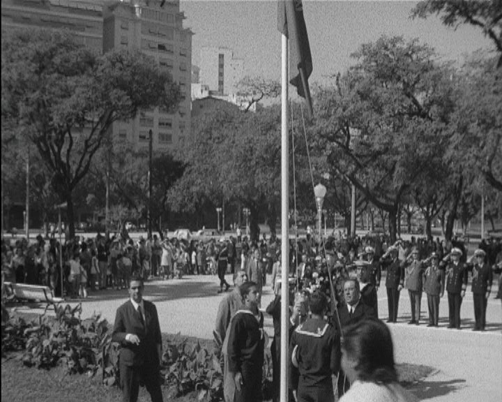 Cerimónia de homenagem à Marinha de Guerra Brasileira no Rio de Janeiro