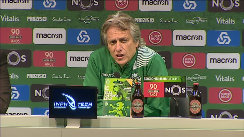 Conferência de Imprensa de Jorge Jesus