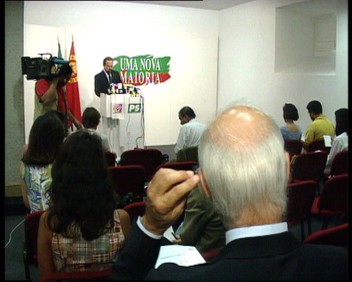 Conferência de imprensa do PS