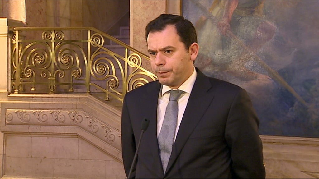 Declarações de Luís Montenegro e de João Almeida