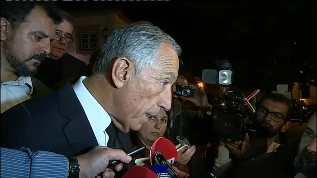 Declarações de Marcelo Rebelo de Sousa em Arganil