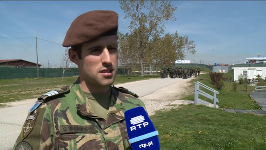 Reportagem no Kosovo