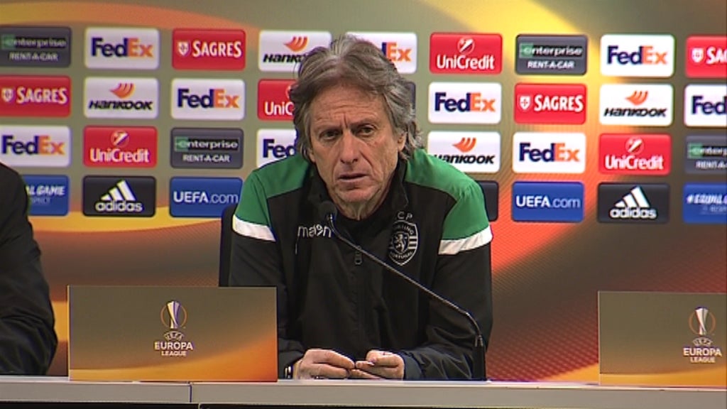 Conferência de imprensa de Jorge Jesus