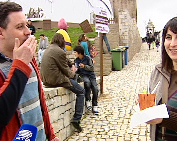 Chocolate em Óbidos