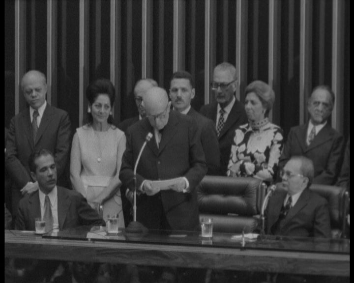 Américo Tomás no Congresso Nacional em Brasília
