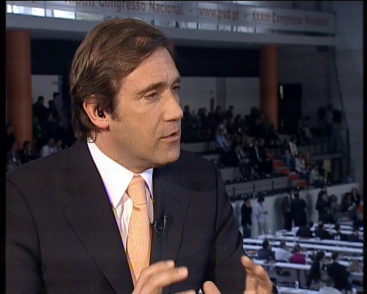 Entrevista a Pedro Passos Coelho