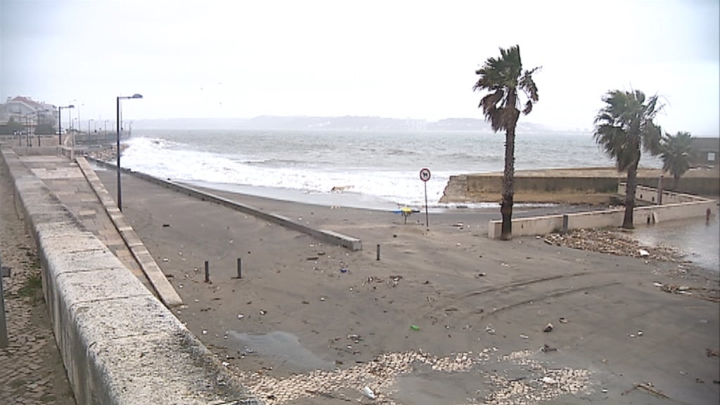 Mau tempo em Lisboa e Setúbal